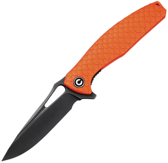 Civivi Wyvern Linerlock Orange D2 Folding Knife 902g