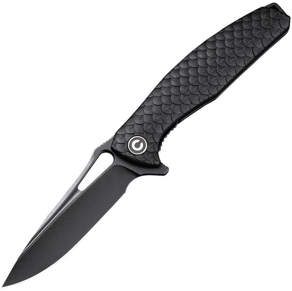 Civivi Wyvern Linerlock Black D2 Folding Knife 902i