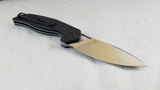 Civivi Anthropos Linerlock Black Carbon Fiber Folding Knife Flipper 903c