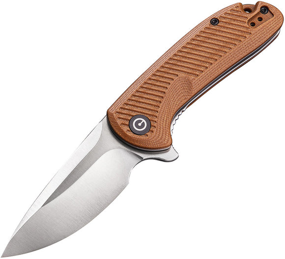 Civivi Durus Brown G10 Folding D2 Steel Pocket Knife 906B