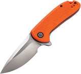 Civivi Durus Orange G10 Folding D2 Steel Pocket Knife 906C