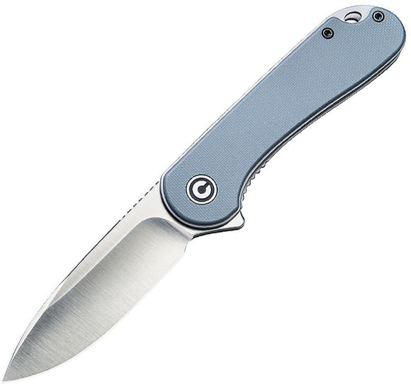 Civivi Elementum Linerlock Gray Folding Pocket Flipper Knife 907b