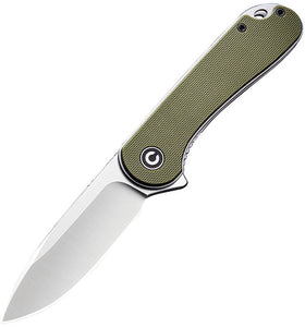 Civivi Elementum Green Linerlock D2 Folding Pocket Knife 907e