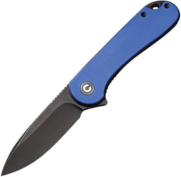 Civivi Elementum Linerlock Blue G10 Folding D2 Steel Drop Pt Pocket Knife 907X