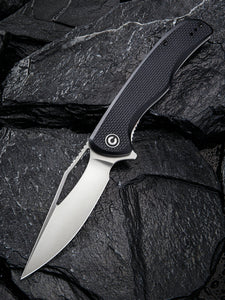Civivi Shredder Linerlock Black Coarse G10 Folding D2 Steel Pocket Knife 912C