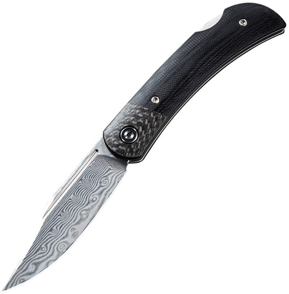 Civivi Rustic Gent Lockback Damascus Folding Pocket Knife 914ds1