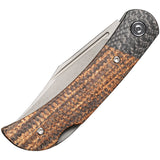 Civivi Rustic Gent Lockback Micarta Folding Pocket Knife 914e