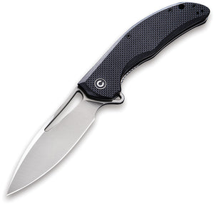 Civivi Vexer Linerlock Black Coarse G10 Folding D2 Steel Pocket Knife 915C