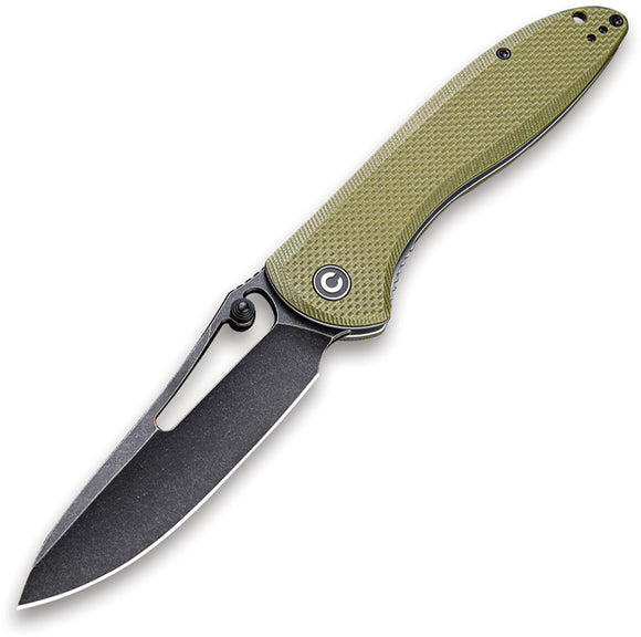 Civivi Picaro Linerlock Green Coarse G10 Folding D2 Steel Pocket Knife 916A