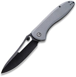 Civivi Picaro Linerlock Gray Coarse G10 Folding D2 Steel Pocket Knife 916C