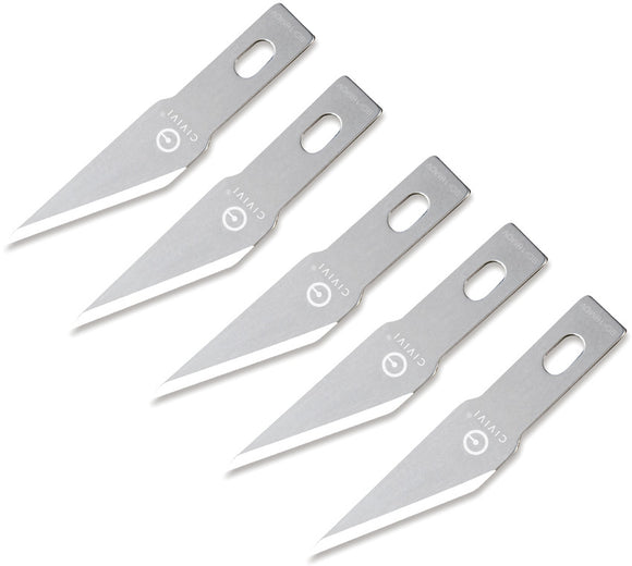 Civivi Set of Five Polymorph Utility Replacement 9Cr18MoV Knife Blades A08A