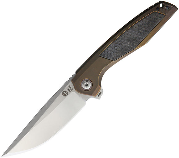 Custom Knife Factory CKF Switch Framelock Folding Knife 020