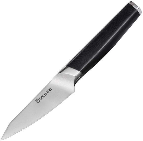 Coolhand Paring Black Smooth G10 1.4116 Stainless Kitchen Knife 7193GG10