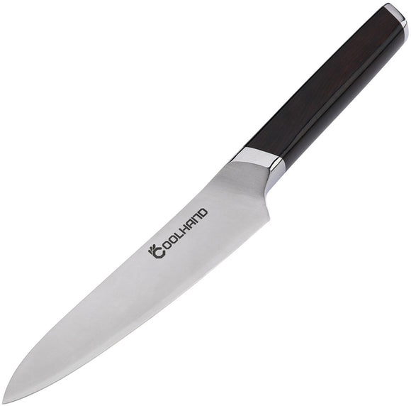 Coolhand Utility Ebony Wood Stainless Fixed Blade Knife 7195C2E