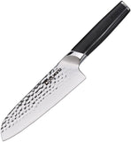 Coolhand Santoku Black Smooth G10 440C Stainless Kitchen Knife 7197CG10