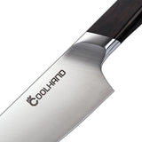 Coolhand Chef's Black Ebony Wood 1.4116 Stainless Kitchen Knife 7198GE