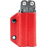Clip & Carry Red Leatherman Multi-Tool Wingman Sidekick Models Sheath 003