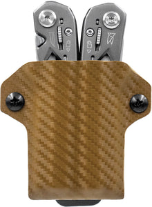 Clip & Carry Tan Gerber Suspension Multi-Tool Model Sheath 010