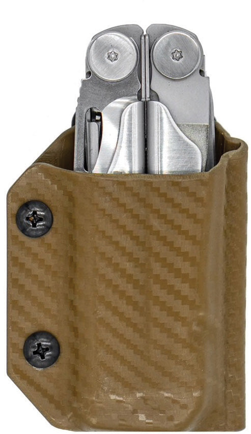 Clip & Carry Brown Kydex Leatherman Wave & Wave Plus Multi-Tool Models Sheth 038