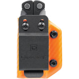 Clip & Carry Orange Kydex Leatherman Charge Multi-Tool Models Belt Sheath 055