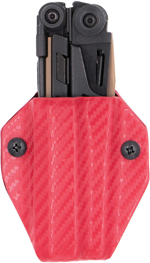 Clip & Carry Red Kydex Leatherman MUT Multi-Tool Models Belt Sheath 058
