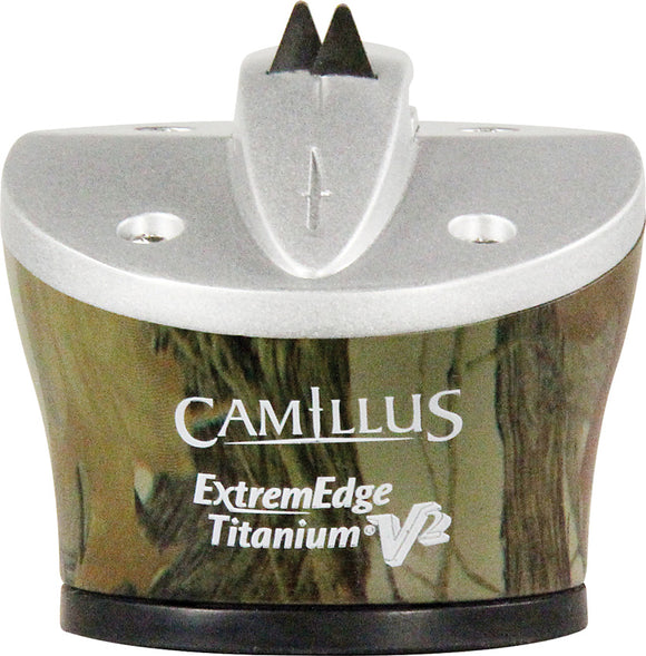 Camillus ExtremEdge Knife Blade & Shear Scissor Realtree Camo Sharpener 18725