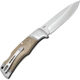 Camillus Classic Lockback Tan Micarta Folding Stainless Pocket Knife 19480