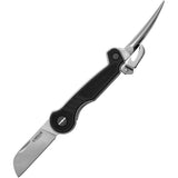 Camillus Marlin Spike 2.0 Linerlock Black Folding Stainless Pocket Knife 19486