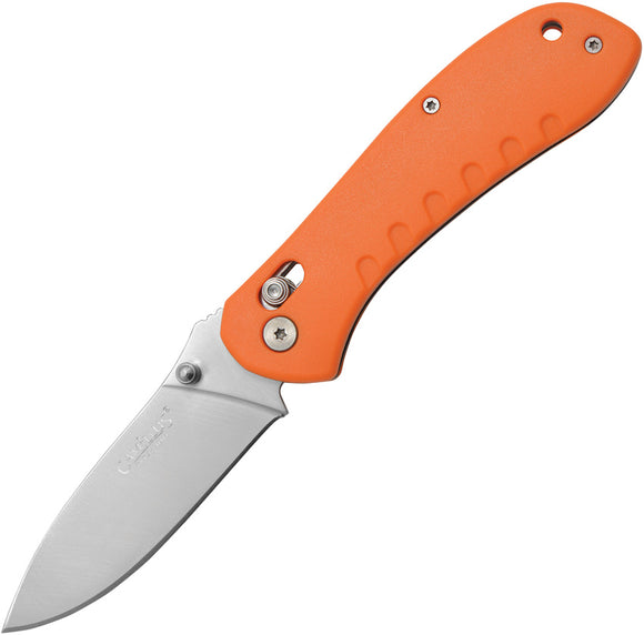 Camillus Rovax Cuda Lock Orange GFN Folding Stainless Steel Pocket Knife 19620