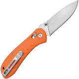 Camillus Rovax Cuda Lock Orange GFN Folding Stainless Steel Pocket Knife 19620