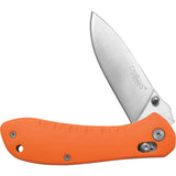 Camillus Rovax Cuda Lock Orange GFN Folding Stainless Steel Pocket Knife 19620