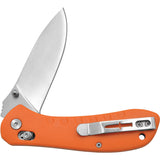 Camillus Rovax Cuda Lock Orange GFN Folding Stainless Steel Pocket Knife 19620