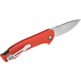 Camillus Scivik Linerlock Red GFN Folding Stainless Steel Pocket Knife 19677