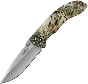 Camillus Guise Linerlock Prym1 Camo Folding 420 Stainless Pocket Knife 19830