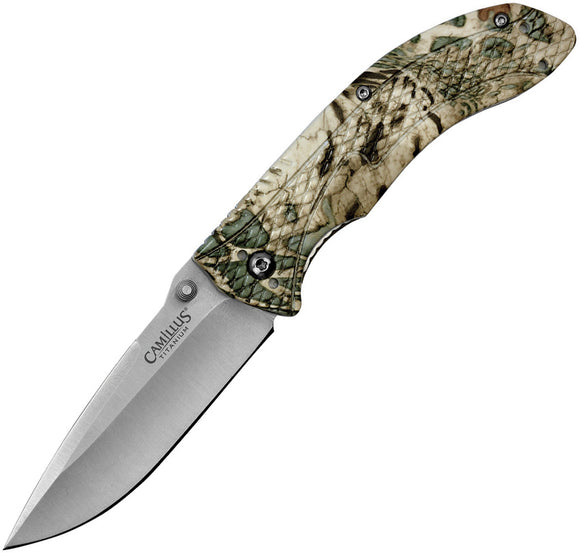 Camillus Guise Linerlock Prym1 Camo Folding 420 Stainless Pocket Knife 19830