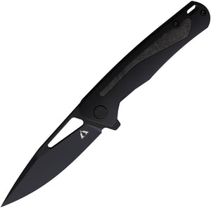 CMB Made Knives Spear Framelock Carbon Fiber/Titanium Folding S35VN Knife 04B