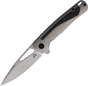 CMB Made Knives Spear Framelock Carbon Fiber/Titanium Folding S35VN Knife 04G