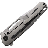 CMB Made Knives Spear Framelock Carbon Fiber/Titanium Folding S35VN Knife 04G