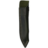 CMB Made Knives Kisame Black G10 14C28N Fixed Blade Knife w/ Sheath FB01D