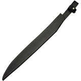 Dark Sky Falcata Sword Black Leather Wrapped Manganese Blade w/ Sheath 926982