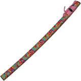 Rainbow Taffy Katana Pink Wrapped 1045 Carbon Steel Sword w/ Scabbard 926992