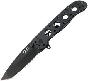 CRKT M16 Framelock Tanto Black Finish Folding Blade Stainless Handle Knife 02KS