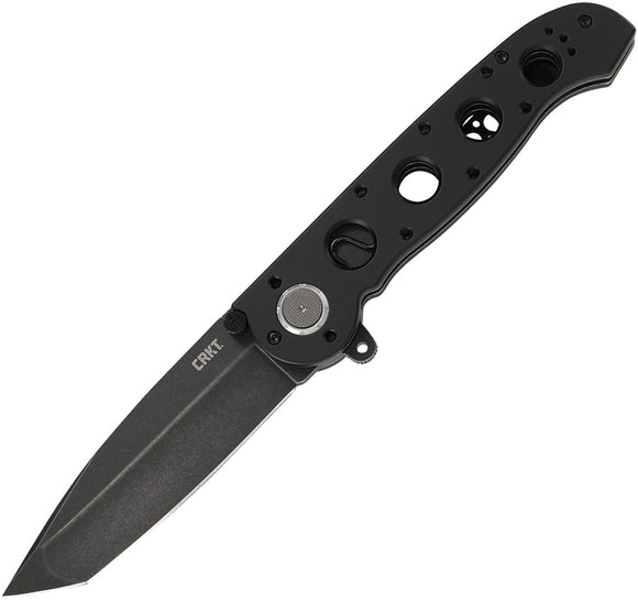 CRKT Black Tanto Deadbolt A/O Assisted Open Folding knife 04db