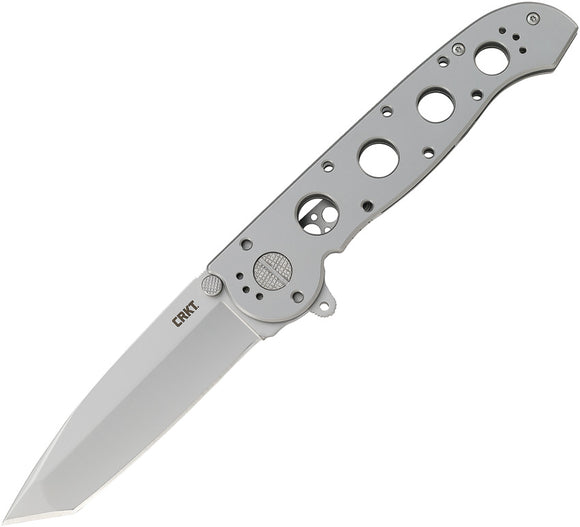 CRKT M16 Framelock Stainless Folding Pocket Knife Steel 12C27 Tanto Blade 04SS