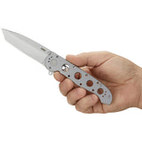 CRKT M16 Framelock Stainless Folding Pocket Knife Steel 12C27 Tanto Blade 04SS
