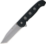 CRKT M16 Zytel Linerlock Folding Tanto Blade AutoLAWKS Black Handle Knife 04Z