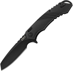 CRKT Directive Tanto Folding Stainless Blade Black GRN Handle w/ Clip Knife 1062