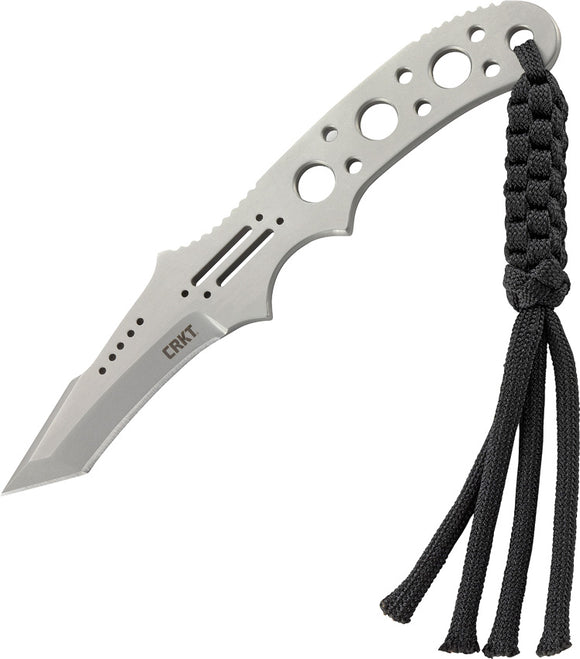 CRKT Crawford Drumfire Tanto Blade Neck Knife With Sheath - 2031