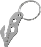 CRKT KERT Stainless Fixed Multi-Tool Keyring Ray Kirk Design Key Chain 2055K