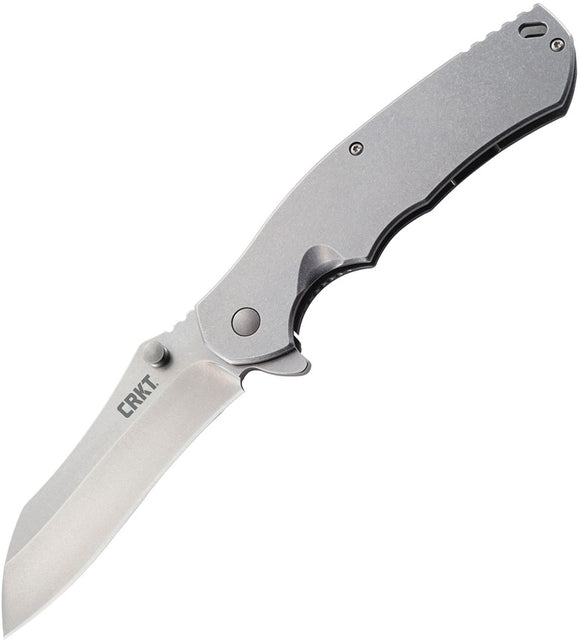 CRKT RASP Framelock Stonewash Tactical EDC Folding Pocket Knife 2081